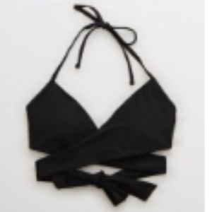 Aerie Wrap Halter Bikini Top and Bottoms